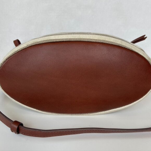 Fossil Canvas Crossbody Bucket bag - Picture 5 of 11